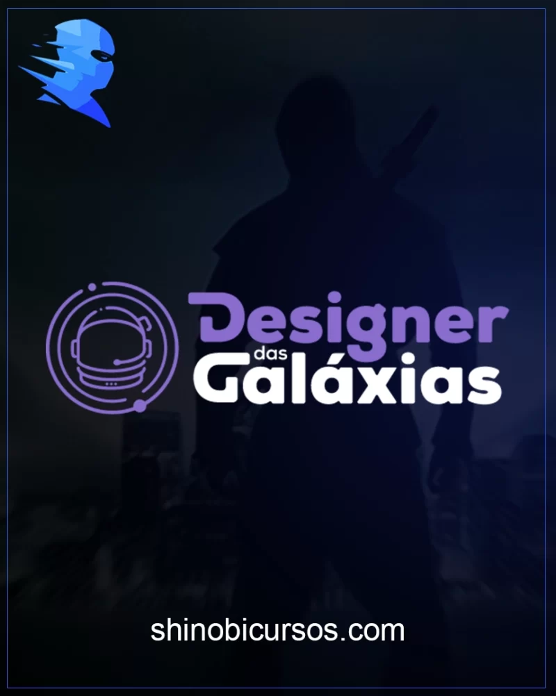 Designer das Galáxias - Seu portfólio no topo - Danilo Araújo este curso, você vai aprender a criar do ZERO, anúncios e campanhas para publicidade com foco em Direção de Arte e Modelagem 3D, conseguindo assim ganhar muito dinheiro a partir disso e se tornando um profissional de alto nível.