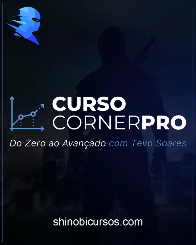 CORNERPRO - TEVO SOARES Curso voltado para a área de apostas esportivas, com estratégias únicas e voltadas para escanteios em sua maioria.