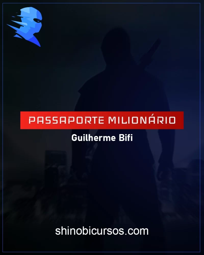 Passaporte Milionário - Guilherme Bifi é mais um dos ótimos conteúdos desse renomado produtor, após criar o curso Affiliate pro. Bifi espera se aprofundar mais ainda nesse vasto mercado de afiliado na gringa, com técnicas novas esse conteúdo chega para complementar os ensinamentos do curso anterior.
