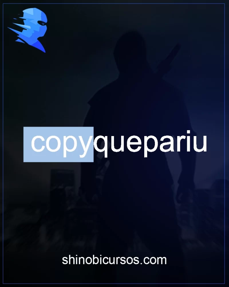 COPY QUE PARIU Copywriting: a profissão certa pra quem gosta de escrever mas não gosta de ficar sem dinheiro. Com o curso Copy que Pariu e Copy Start, você aprenderá a ganhar dinheiro nesse mercado que nunca para de crescer.