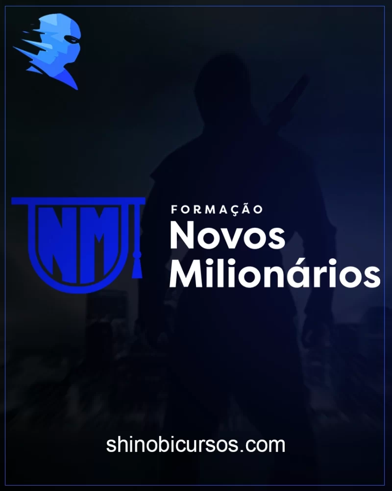 FORMAÇÃO NOVOS MILIONÁRIOS - IAGOR GONÇALVES uma das formações mais poderosas do mundo do drop, com esse conteúdo você aprenderá montar, estruturar, achar produtos e de fato começar a ganhar dinheiro através do dropshipping